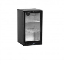 Tefcold DB 105H minibar Minibar s prosklenými křídlovými dveřmi, barva černá 